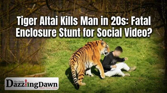 Tiger Altai Kills Man in 20s: Was Fatal Zoo Enclosure Breach a Video Stunt?