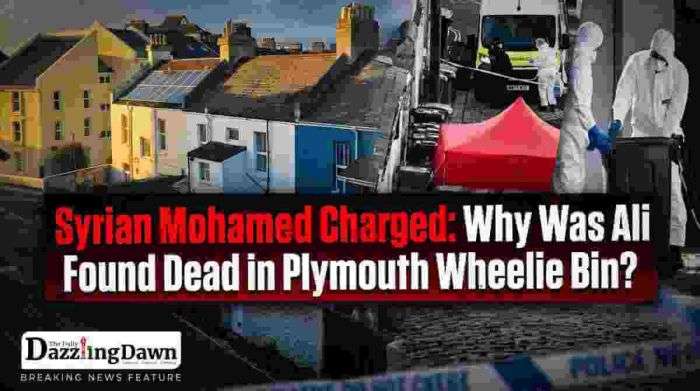 Mohamed Charged: Why Was Ali Barzai Found in Plymouth Wheelie Bin?