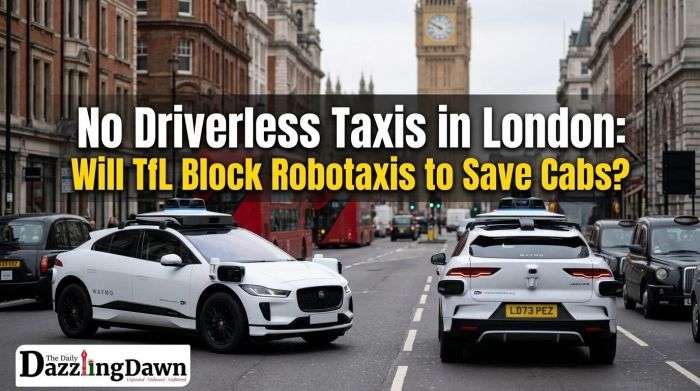 No Driverless Taxis in London: Will TfL Block Robotaxis to Save Cabs?