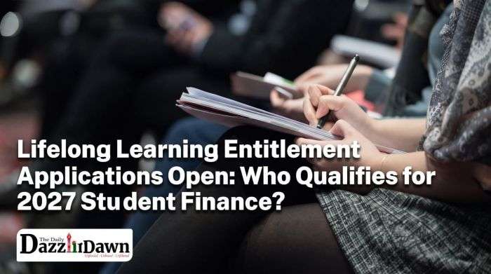 Lifelong Learning Entitlement Applications Open: Who Qualifies for 2027 Student Finance?