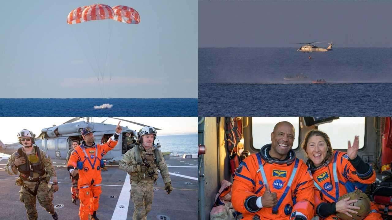 They're Home: Artemis II Crew Safely Returns After Historic Lunar Flyby ...