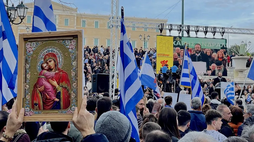 Greece's powerful Orthodox Church has galvanised protests against same-sex marriage